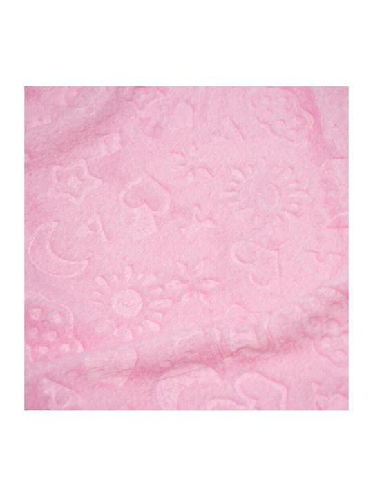 Kamtex Baby Decke Wickeltücher für Kinderzimmer Rosa 100x90cm