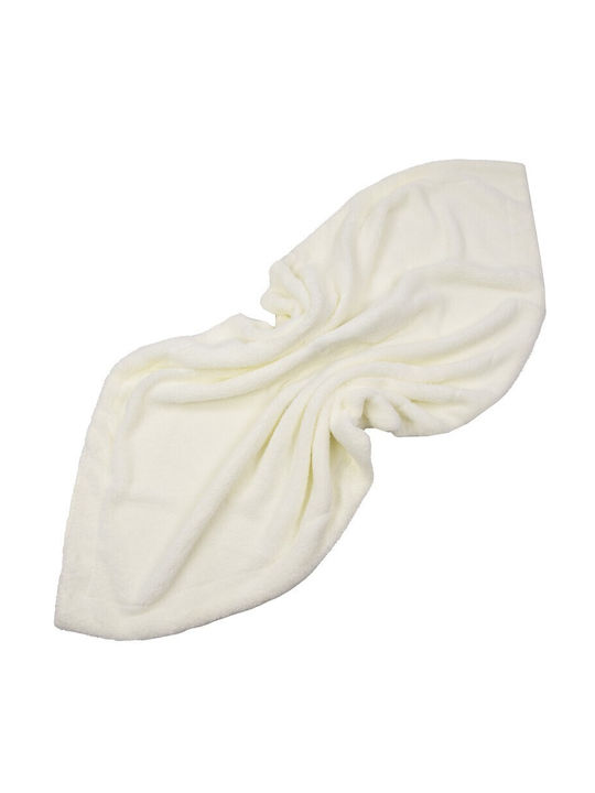 Kamtex Baby Κουβέρτα Αγκαλιάς & Λίκνου Μπεζ 95x85εκ.