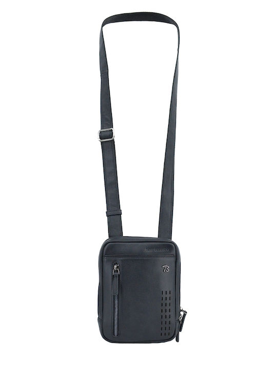 Leather Men's Bag Shoulder / Crossbody Black