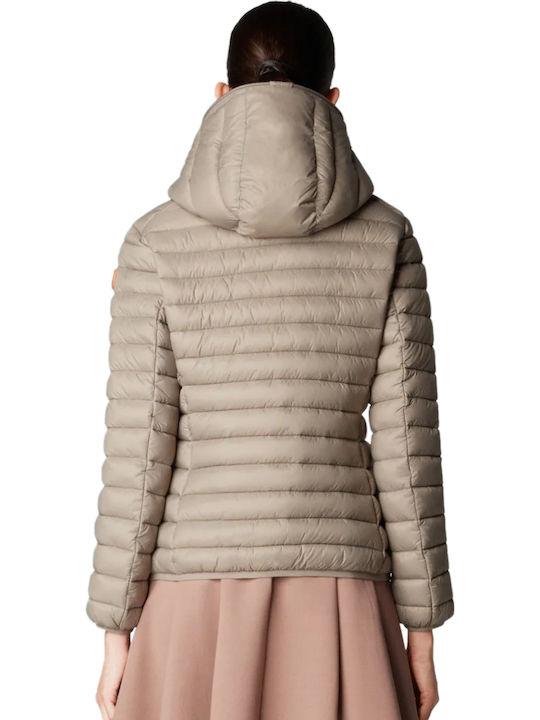 'daisy' Scurtă Jachetă de femei Puffer Elephant Grey