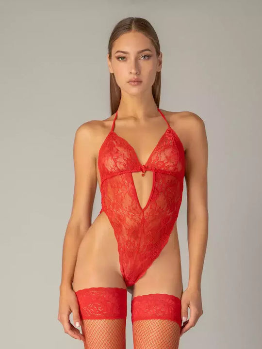 Milena by Paris 2453S Body Brazil Dantelă Sexy Bodysuit Portocaliu