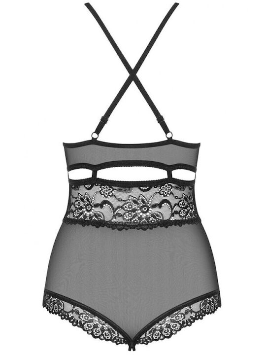 Obsessive Sexy Bodysuit Black