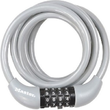 Master Lock Велосипедна катинарка с връзка с комбинация Син