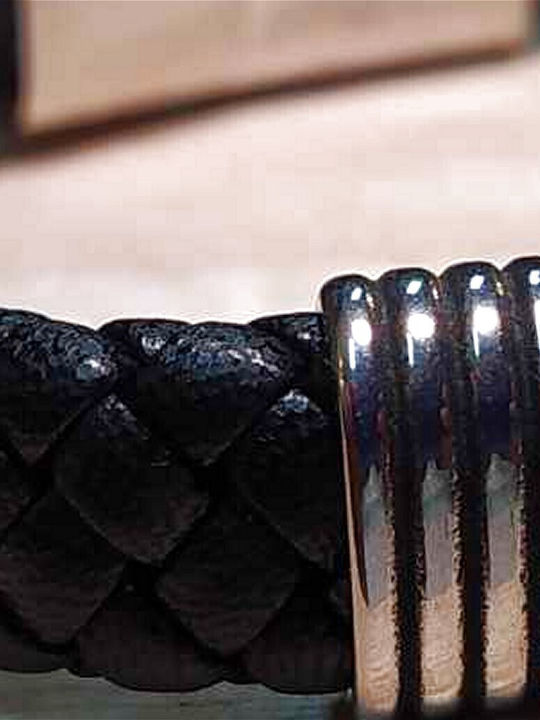 Leather 55 Ανδρικό Βραχιόλι από Δέρμα