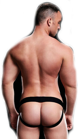 Envy Menswear Jockstrap Low Rise Lenjerie Sexy Bărbați Jockstrap Negru