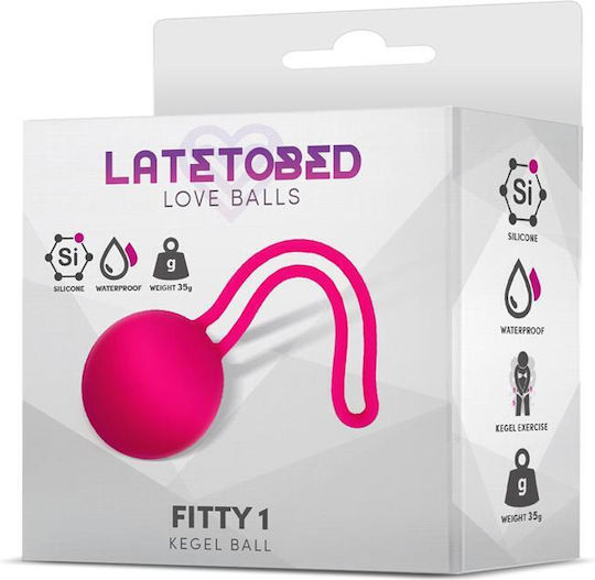 LateToBed Love Balls Fitty 1 Κολπικές Μπάλες 35g Pink