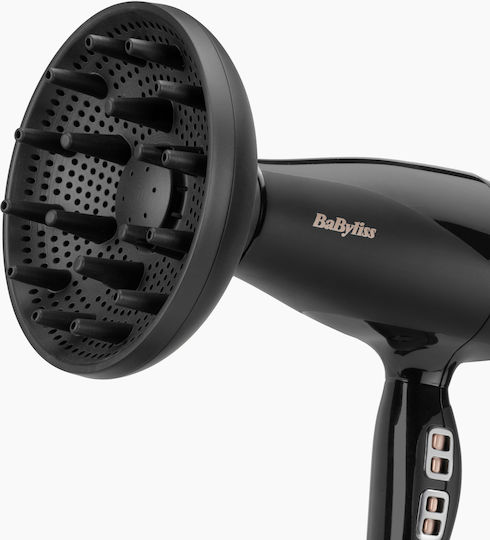 Babyliss Pro 2300 Πιστολάκι Μαλλιών Turbo με Φυσούνα 2300W