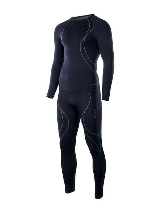 Hi-Tec Ikar Herren Thermo Set Schwarz