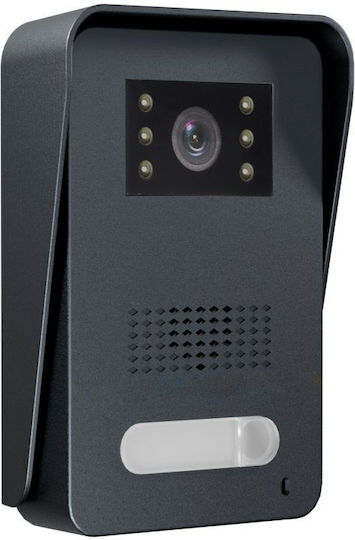 Joytimer Wireless Video Intercom Set Wi-Fi Black