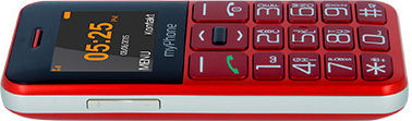 MyPhone Halo Easy Single SIM Κινητό με Μεγάλα Κουμπιά (Αγγλικό Μενού) Κόκκινο