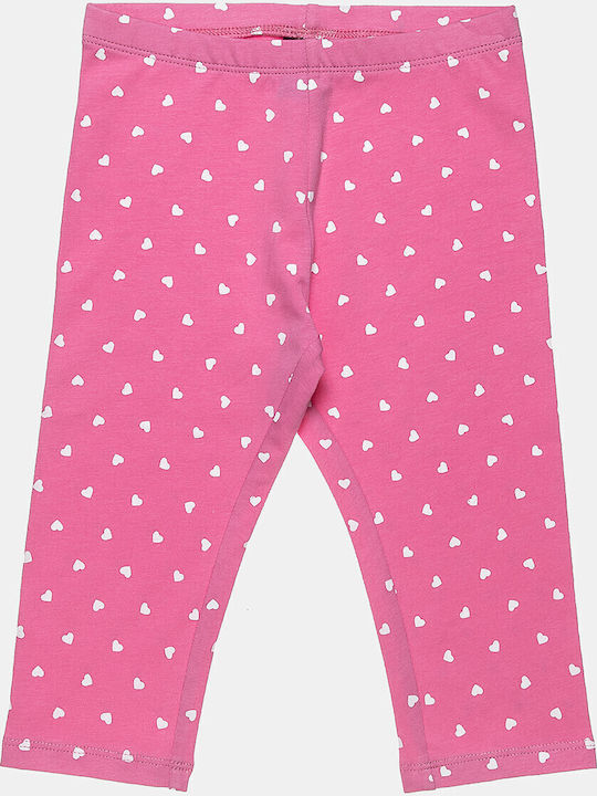 Kids' Set with Leggings Summer 2pcs White