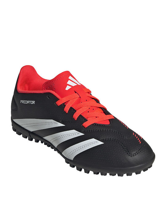Predator Club Kids Turf Soccer Shoes Core Black / Cloud White / Solar Red