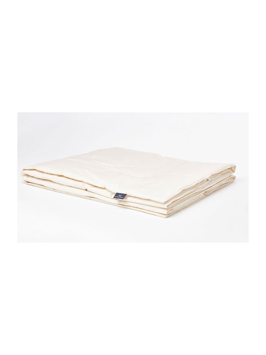 Valeria Home Pătură Single cu Umplere din Amestec de In și Mătase 160x240 cm Flaxilk 200 GSM