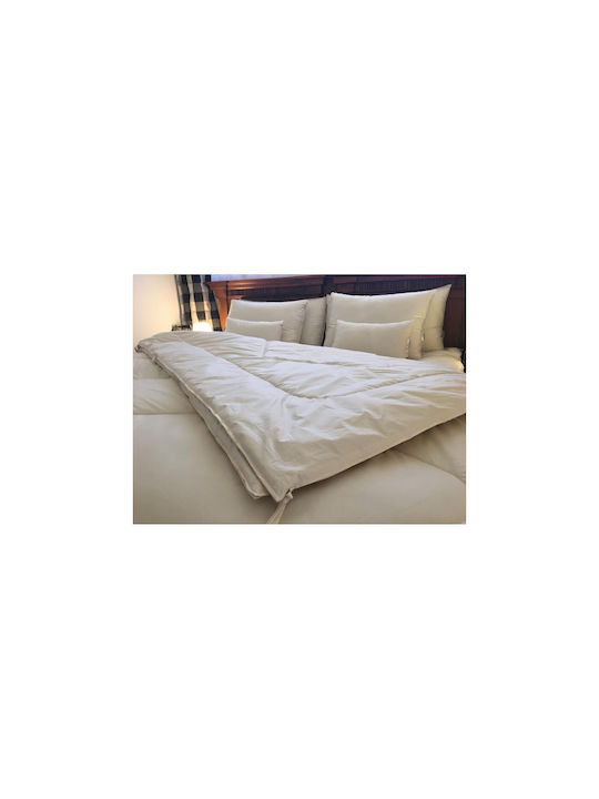 Valeria Home Set Pătură Extra-dublu 220x240buc Ecru