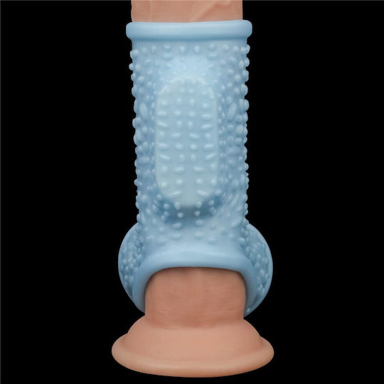 Lovetoy Knights Vibrating Ring Cock Blue 3126-0034