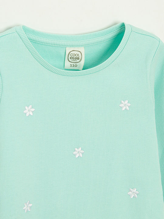 Cool Club Kids' Blouse Long Sleeve Green