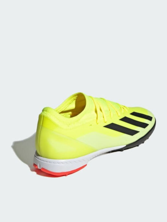 adidas X Crazyfast League Football Shoes with Molded Cleats Team Solar Yellow 2 / Core Black / Cloud White