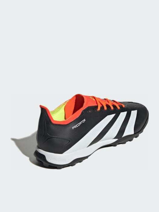 adidas Predator League Pantofi de Fotbal cu talpă cu crampoane Core Black / Cloud White / Solar Red