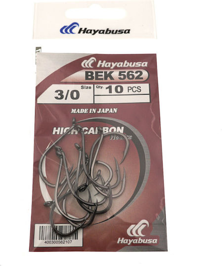 Hayabusa Angelhaken Angelset 10Einheiten No2