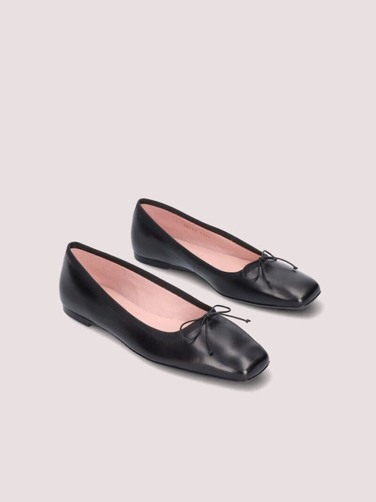 Pretty Ballerinas Leather Ballerinas Black