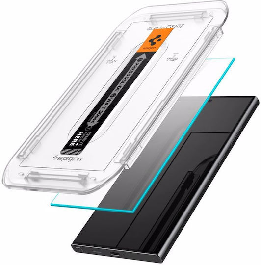 Spigen Glas.tr ”ez Fit” Tempered Glass 2τμχ (Galaxy S24 Ultra)