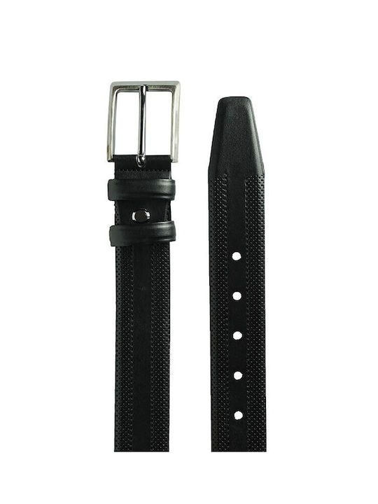 Men's Leather Belt Black