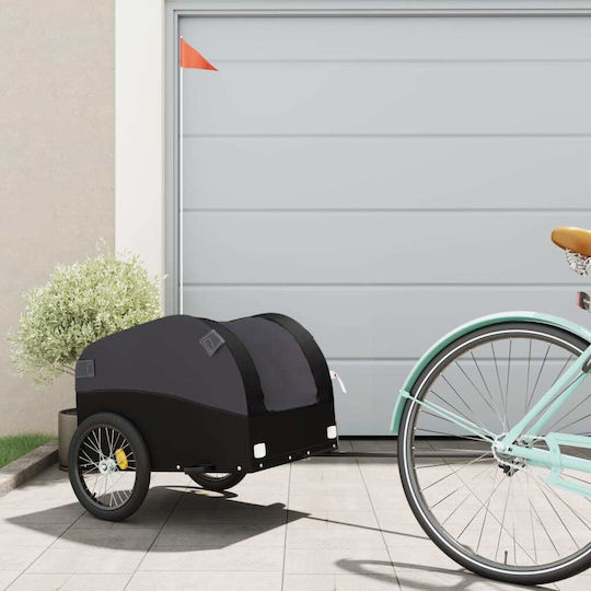 Vidaxl Anhänger Fahrradzubehör Schwarzes 30 Kilo Eisen