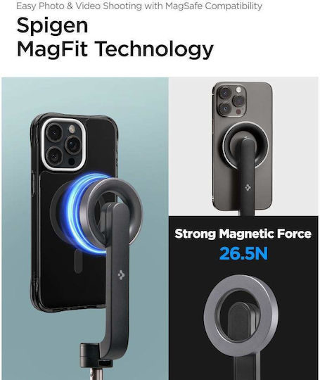 Spigen Selfie-Stick Tripod Bluetooth Schwarz