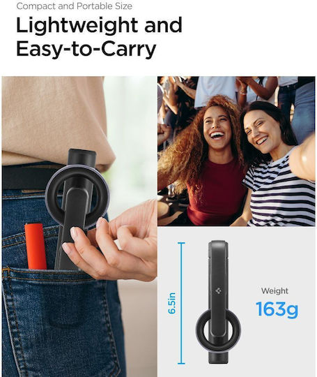 Spigen Selfie-Stick Tripod Bluetooth Schwarz