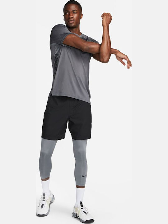 Nike Pro Ανδρικό Ισοθερμικό Παντελόνι Γκρι