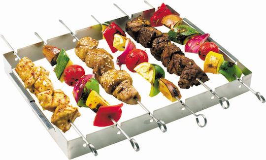 GrillPro Ανοξείδωτο Σουβλάκι 34.3cm 6τμχ