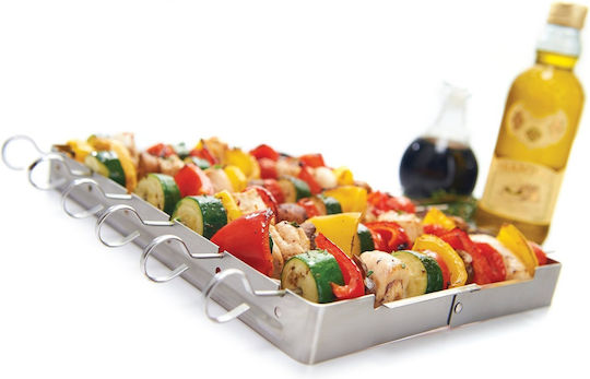 GrillPro Ανοξείδωτο Σουβλάκι 34.3cm 6τμχ
