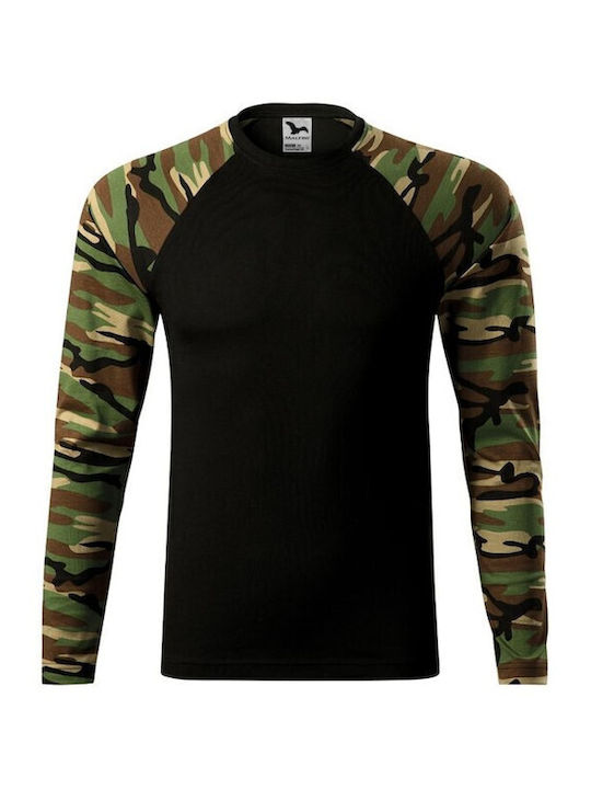 Malfini Men's Short Sleeve Promotional T-Shirt Camouflage Brown