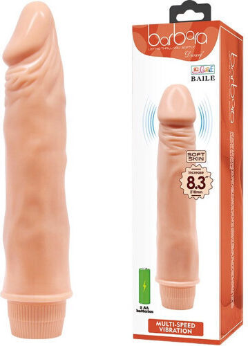 Baile Barbara Dwarf Realistic Vibrator 21cm Flesh