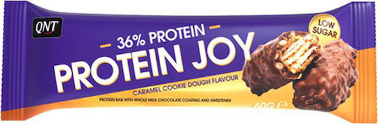 QNT Protein Joy Μπάρα με 36% Πρωτεΐνη & Γεύση Cookie Caramel Dough 60gr