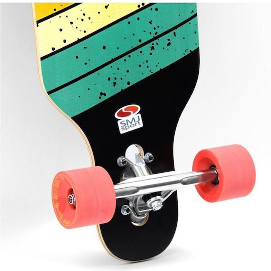 SMJ Sport California Complete Longboard Multicolour