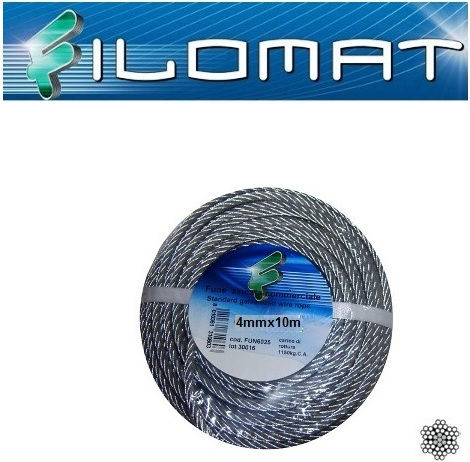 Filomat Wire Rope Gold 10m