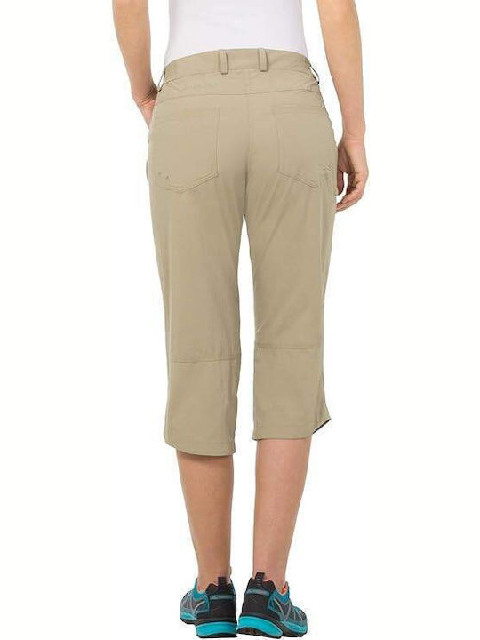 Vaude Women's Hiking Short Trousers Beige