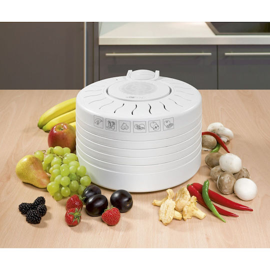 Clatronic DR 2751 Lebensmittel-Dehydrator mit 5 Regalen