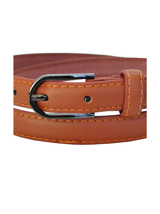 Women's Belt Fantazy 7887-55 Camel Brown