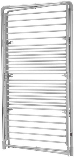 N'Oveen Folding Heated Floor Metallic Clothes Drying Rack 300W with 5m Hanging Length