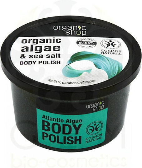 Organic Shop Scrub Σώματος Atlantic Algae 250ml