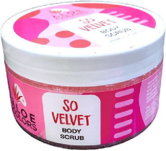 Aloe Colors So Velvet Body Scrub Σώματος 200ml