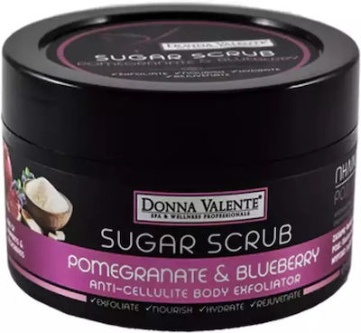 Donna Valente Sugar Scrub for Body Pomegranate & Blueberry 600gr