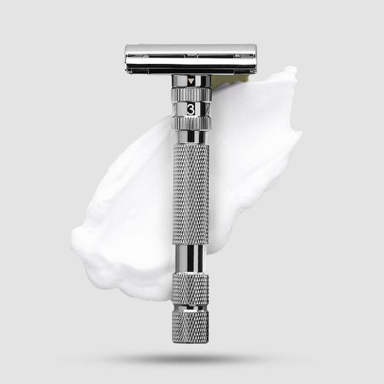 Rockwell Razors Model T Adjustable Butterfly Safety Razor Gunmetal