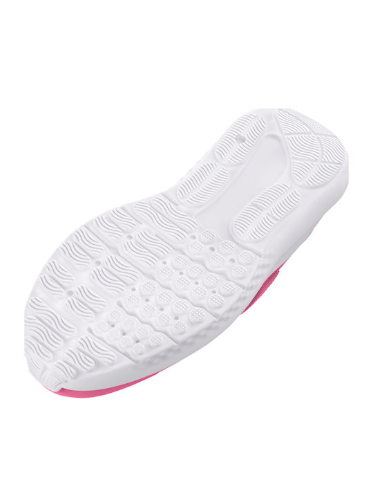 Surge 4 Kids Sports Shoes Running with Hoop & Loop Closure Sunset Pink / Pink / Metallic Silver