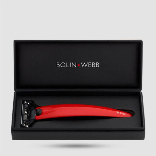 Bolin Webb R1-S Бръсначка с Резервна глава 3 остриета и лубрикантна лента за чувствителна кожа