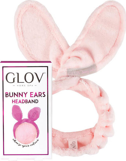 Glov Bunny Ears Make-up-Stirnband Rosa