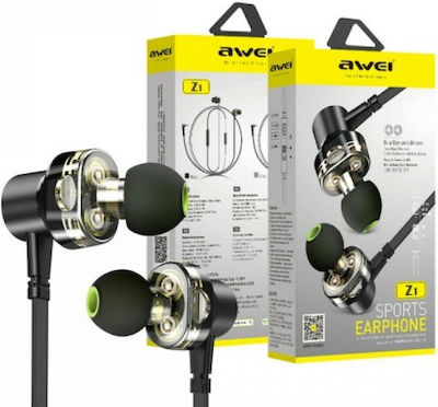 Awei In-ear Handsfree with 3.5mm Connector Black