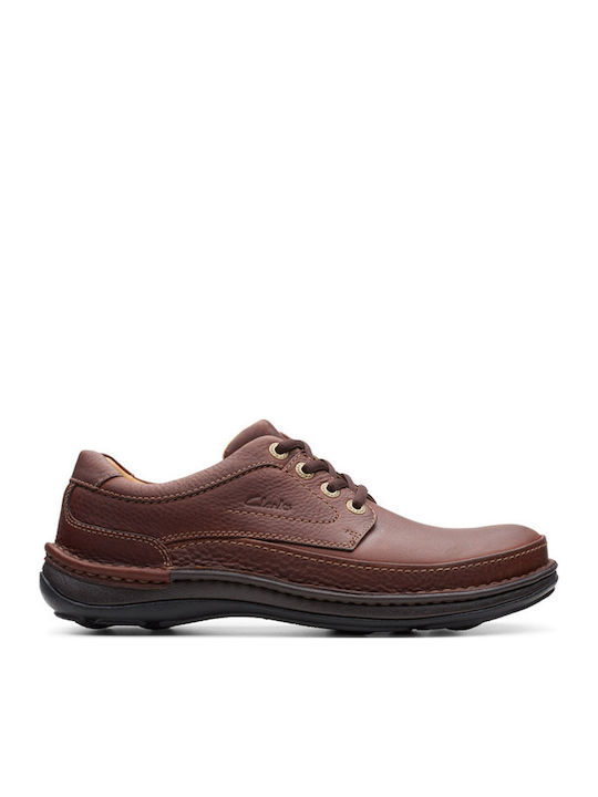 Nature Three Men's Anatomic Leather Casual Shoes Brown